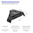 thumbnail image 1 of Mobile Phone Gamepad Controller Gaming Keyboard Mouse phone gamepad Converter Bluetooth 5.0 Gamer Adapter, 1 of 9