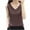 Khaki, variant on Tank Tops for Women 2025 Daily V Neck Tank Tops Women's Plus Size Summer T-Shirts Solid Casual Loose Fitted Tunic Blouses Camisole Shirts New Orange XXL