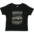 thumbnail image 3 of Inktastic America's  Highway Classic Car Boys Toddler T-Shirt, 3 of 5