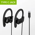 thumbnail image 2 of Avantree C171 - Wired USB C Headphones &Microphone for Sports and Running with Over-Ear Earbud Hooks and in-Line Volume Control, Compatible with Samsung, iPhone 15, Google and Other Type C Smartphone, 2 of 5