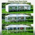 thumbnail image 5 of LZBEITEM 10'x30' Party Tent Outdoor Gazebo Wedding Tent Canopy Heavy duty Pavilion 5 Sidewall, 5 of 6