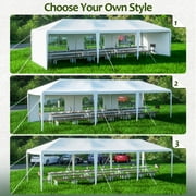 LZBEITEM 10x30 Party Tent Outdoor Gazebo Wedding Tent Canopy Heavy duty Pavilion 5 Sidewall