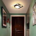 thumbnail image 7 of ADISUN Led Ceiling Light Modern Square Flush Mount Ceiling Fixtures for Bedroom Living Room Warm White Light, Black, 7 of 7