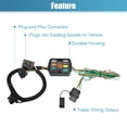 thumbnail image 3 of 1 Set 118269 Vehicle Side 4-Pin Trailer Wiring Harness for Hyundai Santa Fe for KIA Sedona Sorento, 3 of 6