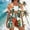 Set-40Orange, variant on Women's 3 Piece Beach Outfits Tropical Floral Kimono Cardigan Crop Top & Shorts Sets Summer Vacation Lounge Wear Boho Matching Cover up Suits