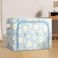 thumbnail image 4 of Large Capacity Zipper Organizer Foldable Storage Bag Moving Bag Household Goods Clothing Underwear Socks Toy Storage Organizer, 4 of 5