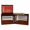 thumbnail image 7 of Special Series Mens Leather Removable ID Holder Bifold Wallet 5542 CF, 7 of 7