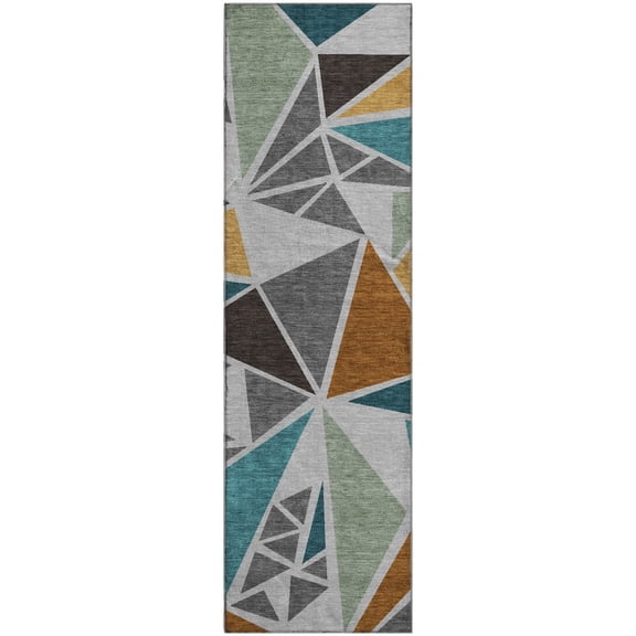 Dalyn Rugs Premium Machine Washable Mayfield AMF1039 Gray 2'3" x 7'6" Runner Rug