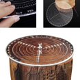 thumbnail image 1 of Woodturning Round Woodworking Compass Circles Drawing Tool Scale Centering Ruler for Woodturners Work 200MM, 1 of 5