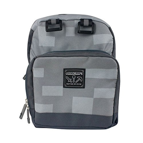 grey minecraft backpack