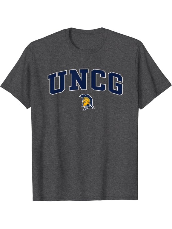 Unc Greensboro Spartans Arch Over Logo Officially Licensed T-Shirt