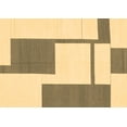 thumbnail image 1 of Ahgly Company Indoor Rectangle Solid Brown Modern Area Rugs, 5' x 7', 1 of 4