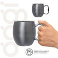 thumbnail image 5 of Stainless Steel Moscow Mule Mug - 20 oz, Slate Grey, 5 of 5