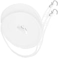 thumbnail image 1 of Indoor Clothesline Drying Rope Easy to Install and Disassemble Stainless Steel 800X2X2CM White 2Pcs, 1 of 5