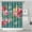 White-5, variant on Pioneer Colorful Floral Shower Curtain for Bathroom Home Decor Bathtubs Waterproof Fabric Curtain with 12 Hooks 84x72in