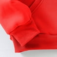 thumbnail image 6 of Otqutp Kids Warm Winter Jackets Loves You Hoodies for Girls Letter Print Sweatshirt Oversized Long Sleeve Pullover Top Children Lightweight Tops(Red,9-10 Years), 6 of 6