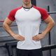 thumbnail image 1 of pstuiky camisetas para hombre, Blusas deportivas informales de verano para hombre, de manga corta, color liso, con cuello en V ropa de hombre m, 1 of 5