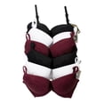 thumbnail image 2 of Paquete de Brasier Adda Lingerie Modelo Blanche, Línea D'Luxe, Colores surtidos, 2 of 2