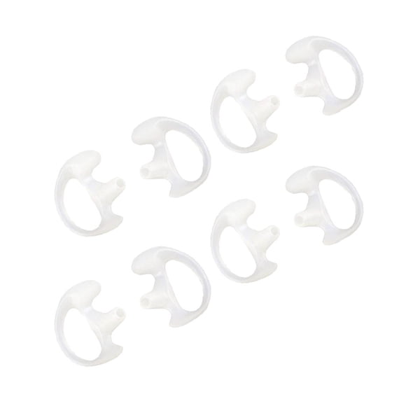 4 Pares de Tapones para Los Oí de Silicona Tapones para Los Oí de de Repuesto Pequeños es de Radio Tapones para Los Oí Izquierdo Sunnimix Walkie Talkie Ear Muds
