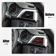 thumbnail image 3 of Unique Bargains 20pcs Car Air Conditioner Outlet Vent Decoration Strip for Vent Outlet Universal PVC Decoration Red, 3 of 7
