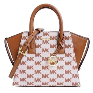 MICHAEL KORS ロゴバックパック ホワイト/ブラウン MICHAELKORS MKロゴバッグパック ホワイト×ブラウン MICHAEL KORS MK