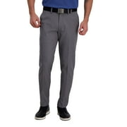 Men's Haggar® Cool Right® Performance Flex Slim-Fit Flat-Front Pants Color: Heather Gray Size: 34X29
