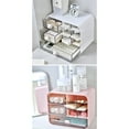 thumbnail image 4 of Baohd Classification Plus Claire avec Tiroir Style Boîte de Rangement pour Cosmétiques Bureau de Dortoir Étagère Style Tiroir Rose, 4 of 6