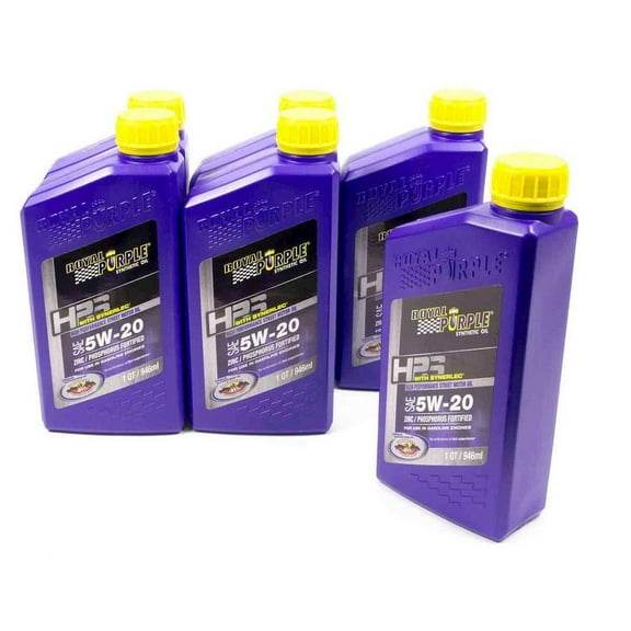 Royal Purple 5w20 HPS Multi-Grade Oil Case 6x1 Quart