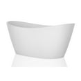 thumbnail image 3 of Empava 59" Luxury Freestanding Bathtub Acrylic Soaking SPA Tub, 3 of 6
