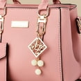 thumbnail image 4 of Stylago 2pcs Handbags and Purses Fashion Pendant Leather Shoulder Bags for Women Top Handle Satchel and Wallet Set for Ladies Pink, 4 of 4