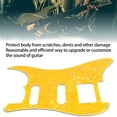 thumbnail image 3 of Guitar Pickguard,Durable PVC Plastic Front Plate Panel Cover Electric Guitar Guard Scratch Board Instrument Accessories, 3 of 8