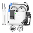 thumbnail image 2 of Funda Para AirPods Pro 3/ AirPods Pro 2/1 AirPods 4/airpod 3 Case Limpiador Xtellar blanco, 2 of 3