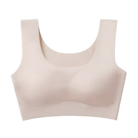 Siilsaa Lingerie for Women Women s Sheer Mesh Bra See Through Sexy Lace Unlined Wireless Plunge Triangle Bra Beige XXL