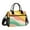 Abstract Retro Background, variant on Large Insulated Lunch Bag With Adjustable Strap 9L/12L Capacity For Work Picnic Travel A Retro-wave Landscape