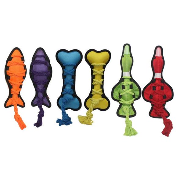 Multipet International 784369434514 11.5 in. Cross Ropes