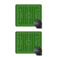 thumbnail image 2 of Seitruly Alfombrilla de ratón para juegos de campo de fútbol de 24x20CM para hombres y niños, alfombrilla de ratón de goma para juegos, alfombrilla Verde blanco 24*20 CM 2piezas, 2 of 5
