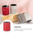 thumbnail image 5 of unbranded Organizador De Escritorio Rojo Con Para Bolígrafos Resistente Y Decorativo Para Almacenamiento, 5 of 5