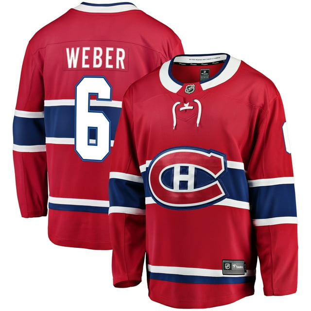 Shea Weber Montreal Canadiens NHL Fanatics Breakaway Home Jersey, Large
