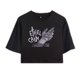 thumbnail image 1 of Ethel Cain Merch Blessed Hand camiseta verano ombligo expuesto camiseta delgada niñas mujeres Sexy pequeño chaleco Top,black,XS, 1 of 2