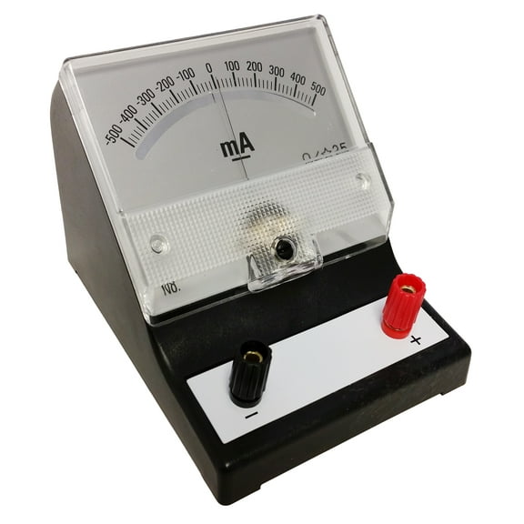 Galvanometer, Analog, -500mA to 500mA; DC.