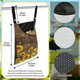 thumbnail image 6 of SEANATIVE Wood Sunflower Clothespin Bag with Hanging Hook House Clothespin Organizer Clothes Pin Bag Outside Clothes Pins Bag Xmas Decor Christmas Clothes Pin Bag, 6 of 7
