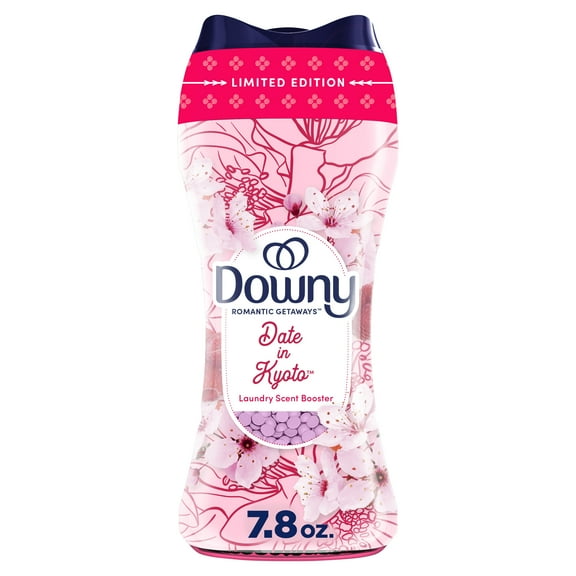 Downy Romantic Getaways In-Wash Laundry Scent Booster Beads, Date in Kyoto Scent, 7.8 oz