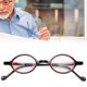 thumbnail image 4 of Gafas de lectura, gafas de lectura vintage, gafas unisex azules, gafas diseñadas a medida, 4 of 12