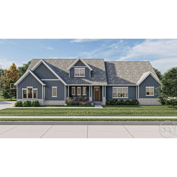 Advanced House Plans: Builder Ready Blueprints | Oakland 29405 | 1.5 Story Plan