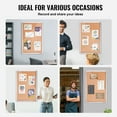 thumbnail image 6 of VEVOR 36"x24" Enclosed Cork Board with Aluminum Frame – Lockable Bulletin Board with Acrylic Door & 2 Keys – Weather-Resistant Wall Display Case for School, Home, Office, 6 of 9