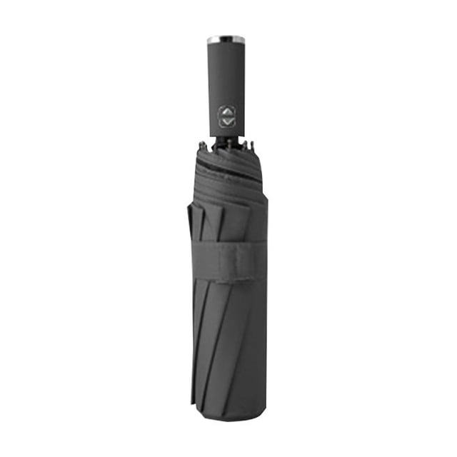 Leodye 1pcs Automatic Foldable Umbrella - Glue Coating, Sunscreen & Rainproof, One-touch Open/Close -41in