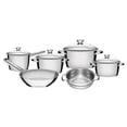 thumbnail image 1 of Batería de cocina Tramontina Allegra 10 piezas Acero Inoxidable, 1 of 3