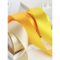 thumbnail image 5 of Rollo de 25 yardas de cinta de satén de 4 cm, material de rosas para manualidades, cinta hecha a mano para Navidad, Halloween, bodas, cumpleaños, fiestas, envoltura de regalos, 5 of 5