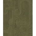 thumbnail image 3 of Khaki Intertwined Geometric Bohemian Wallpaper R8424, 3 of 5