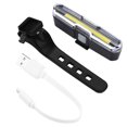 thumbnail image 1 of Luz trasera de advertencia para bicicleta de montaña LED recargable por USB (rojo + blanco), 1 of 14